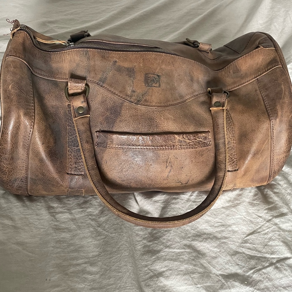 El Camino Leather Works Brown Leather Duffel